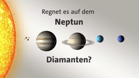 #gutzuwissen: Regnet es auf dem Neptun Diamanten?