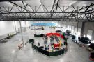 Hyperloop'un Las Vegas tesislerinden bir kare