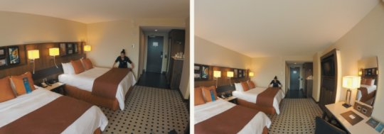 Fisheye (balıkgözü) vs Normal Mercek