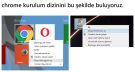 Windows üzerinde Google Chrome'un kurulum dizinini bulma
